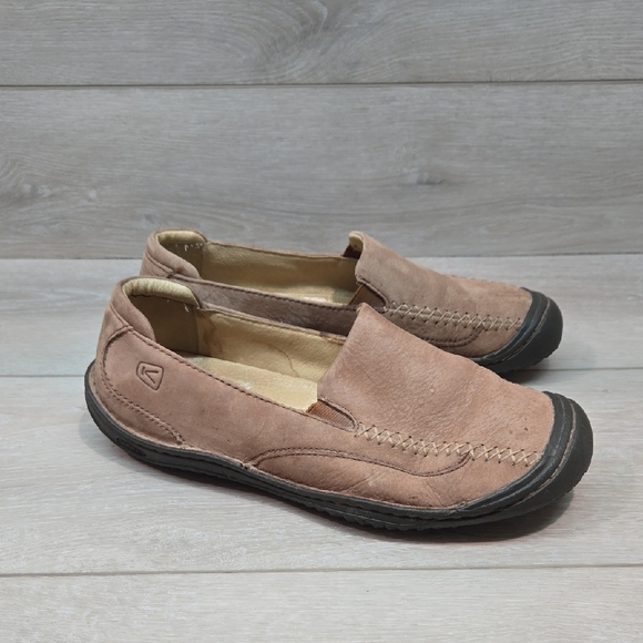 Keen Shoes - Keen Women Casual Slip-On Leather Shoes Clog Sz 9